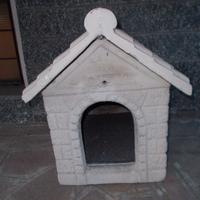 cuccia per cani in cemento