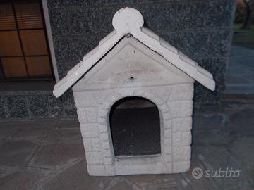 cuccia per cani in cemento