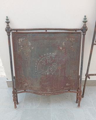 Letto antico testata e pediera