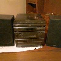 Stereo Philips con giradischi