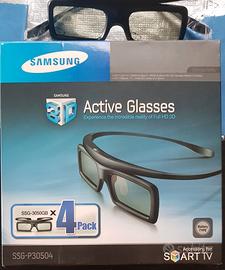 Occhiali 3D per TV Samsung (4paia)