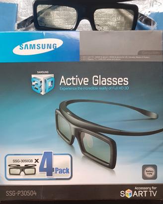 Occhiali 3D per TV Samsung (4paia)