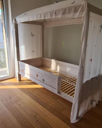 Letto a baldacchino LIFETIME KIDSROOMS