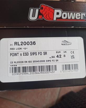 Scarpe Antinfortunistiche nr. 42