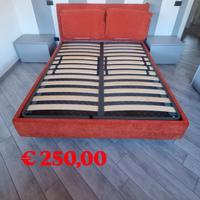 letto matrimoniale con cassettone