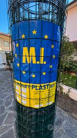 Rete per recinzione plastificata “nuova”