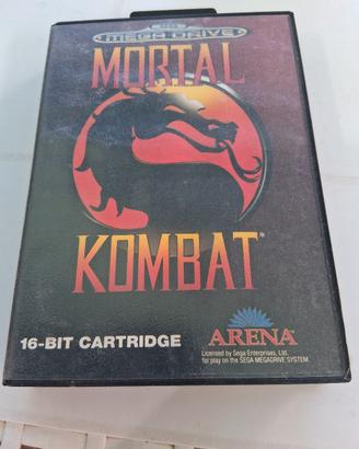 Mortal Kombat Sega Mega Drive PAL ITA COMPLETO sca