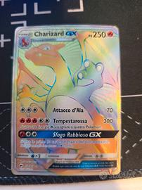Charizard GX rainbow secret rare 150/147 2017