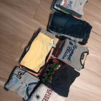 set abbigliamento bambino 5/6 anni,4 stagioni