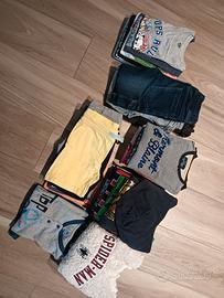 set abbigliamento bambino 5/6 anni,4 stagioni