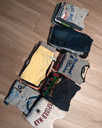 set abbigliamento bambino 5/6 anni,4 stagioni