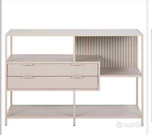 Scaffale Norrwood con cassetti 114