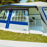 Tenda roulotte a veranda nuova