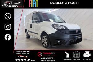 Fiat Doblo 1.6 mjt 105 cv 3 posti euro 6D