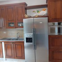 Cucina "La veneta"in muratura smontabile noce