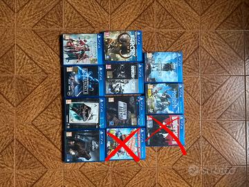 Giochi per PS4-Non comprate Leggete la descrizione