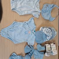 Stock vestiti NUOVI bimbo 26 pezzi 0-3 mesi