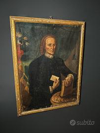 Antico Ritratto uomo di lettere