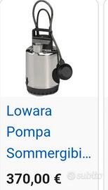 Pompa Elettropompa Sommergibile Lowara DOC7/A HP 0