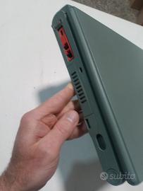 Notebook vintage Fujitsu funzionante con accessori