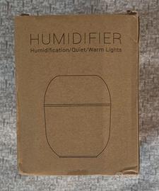 Umidificatore Ambiente Silenzioso Luci Led - Nuovo
