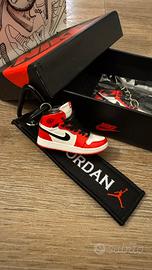 Jordan 1 high chicago - portachiavi keychain