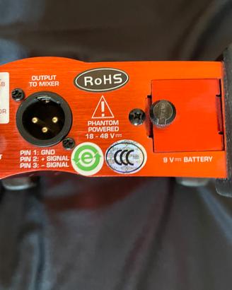 DI BOX ATTIVA CON SIMULATORE CABINET 4x12"