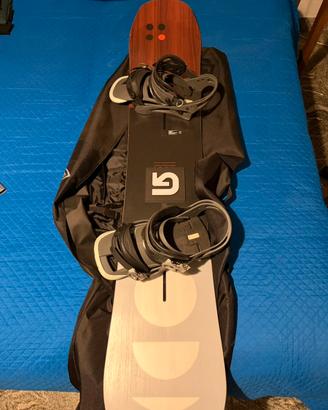 Tavola snowboard burton custom camber 156