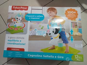 cagnolino saltella e gira FIsher Price