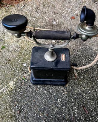 Telefono a manovella da tavolo - vintage - FATME