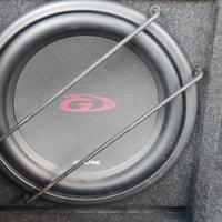 Subwoofer alpine