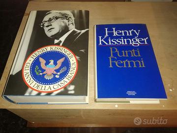 Memorie di Henry Kissinger , due libri.