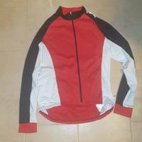 Felpa ciclismo con tasca sulla schiena taglia XL