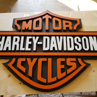Insegna Harley Davidson