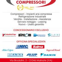 Compressori aria a vite silenziati, nuovi usati