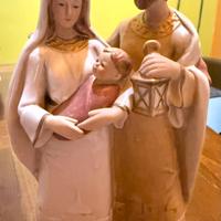 Statue in ceramica Sacra Famiglia