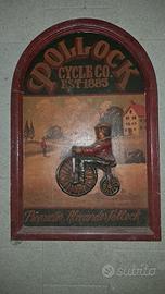 Insegna in legno Pollock