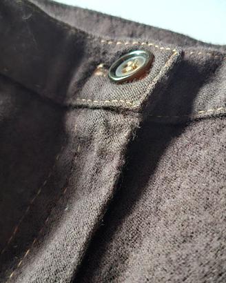 Pantaloni invernali Vintage tessuto pesante