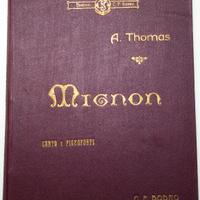 Mignon - Ambrogio Thomas - libretto d'opera