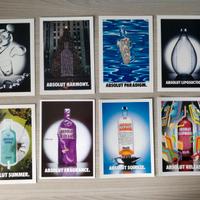 184 Cartoline Promocard Absolut Vodka