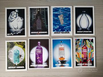 184 Cartoline Promocard Absolut Vodka