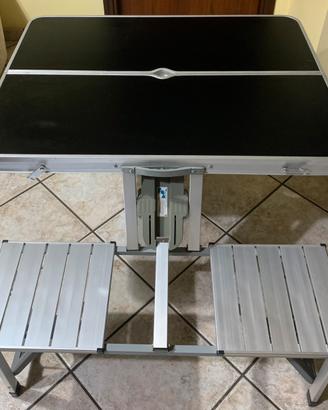 Tavolino campeggio pieghevole