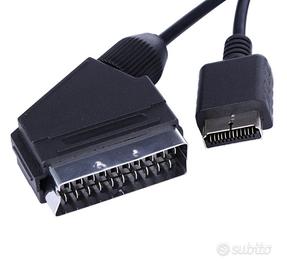 Cavo SCART RGB per Sony PlayStation 1 / 2 / 3 PS1