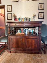 Scrittoio/ leggio antico in legno massello