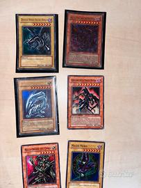 Carte yu gi ho mago nero, drago bianco occhi blu