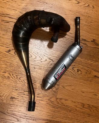 gianelli beta rr 50 marmitta am6 fantic sherco...