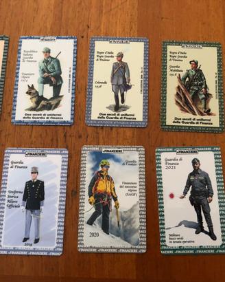 10 calendarietti della Guardia Di Finanza