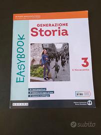 Libro Generazione Storia 3 Easy Book Mondadori