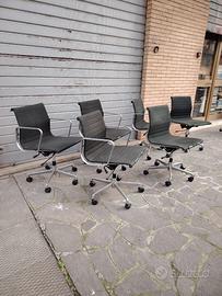 Poltrone designer Charles Eames per ICF anni 70