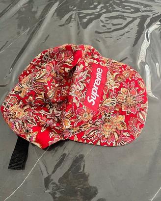 Cappello Supreme Floreale Rosso